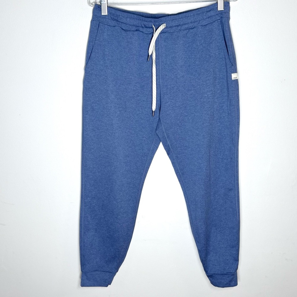 Vuori Performance Joggers Heather Blue Sweatpants Sz M - Picture 2 of 5